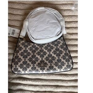 Kate Spade Spade Flower Jacquard Crossbody Bag Black Multi K1381
